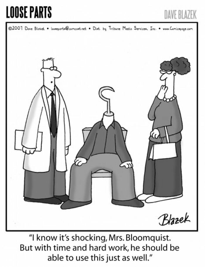 Artist Made 30 New One-Panel Cartoons With Unexpected Twists