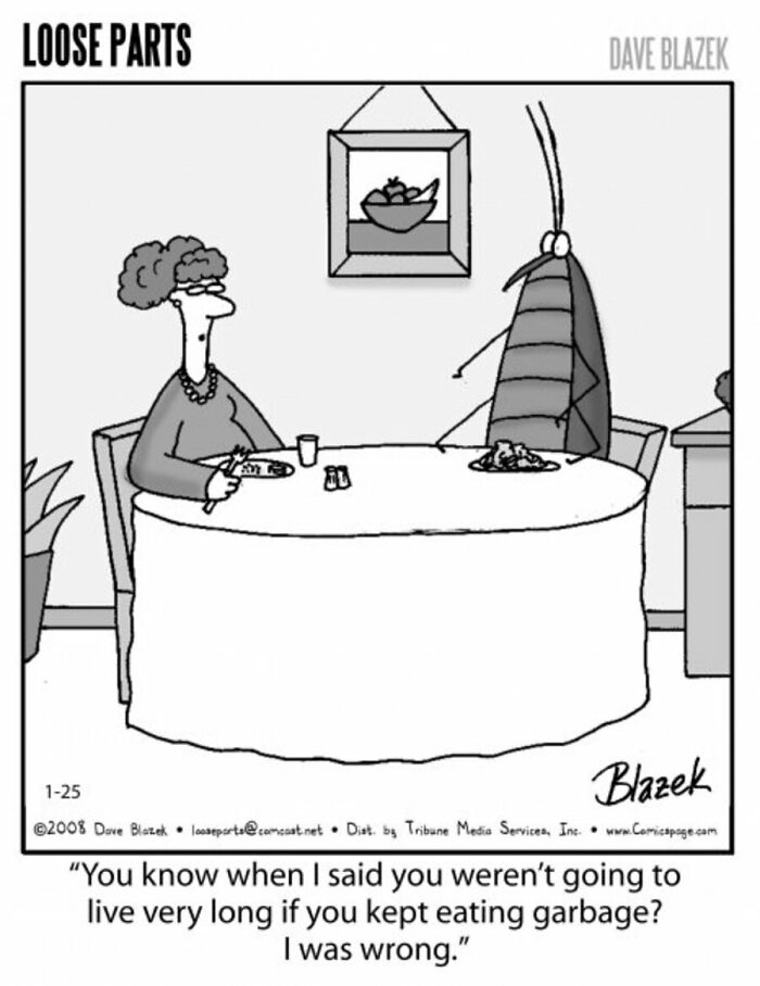 Artist Made 30 New One-Panel Cartoons With Unexpected Twists