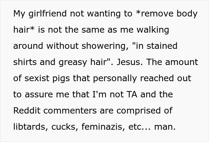 Woman Stops Shaving And Wearing Makeup, Making Boyfriend Regret Mocking Her Long Beauty Routine