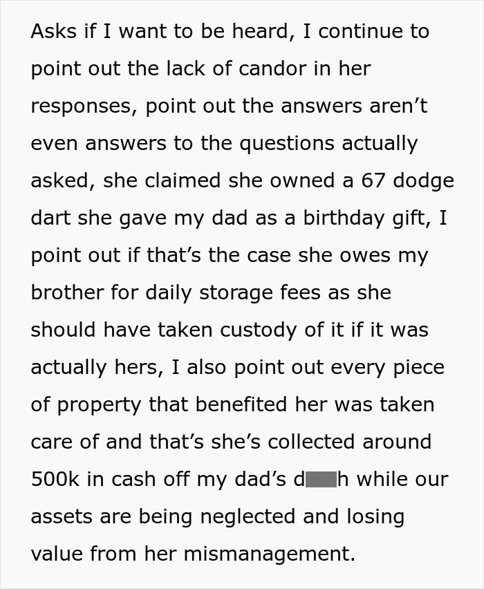 &#8220;I Couldn&#8217;t Care Less&#8221;: Grieving Daughter Makes Step-Monster Lose Everything In Court