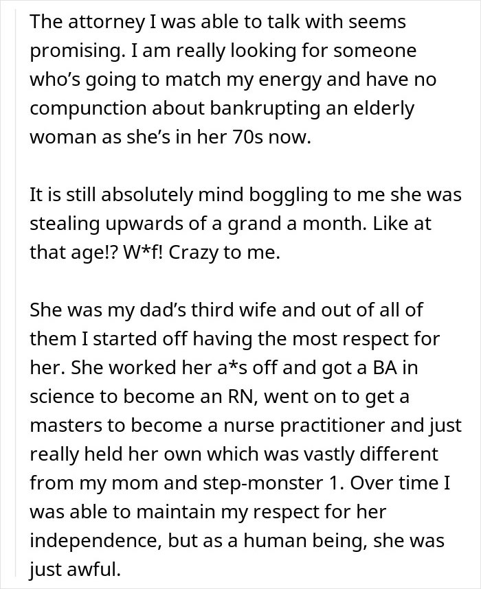 &#8220;I Couldn&#8217;t Care Less&#8221;: Grieving Daughter Makes Step-Monster Lose Everything In Court