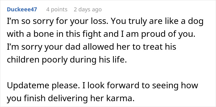 &#8220;I Couldn&#8217;t Care Less&#8221;: Grieving Daughter Makes Step-Monster Lose Everything In Court