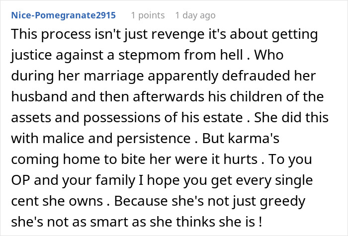 &#8220;I Couldn&#8217;t Care Less&#8221;: Grieving Daughter Makes Step-Monster Lose Everything In Court