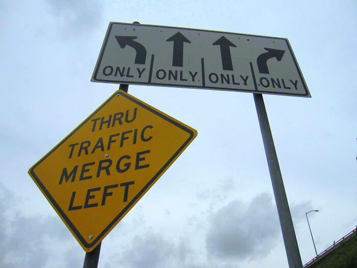 &#8220;Ignore GPS&#8221;: 69 Road Signs So Confusing People Didn&#8217;t Know What They Were Supposed To Do