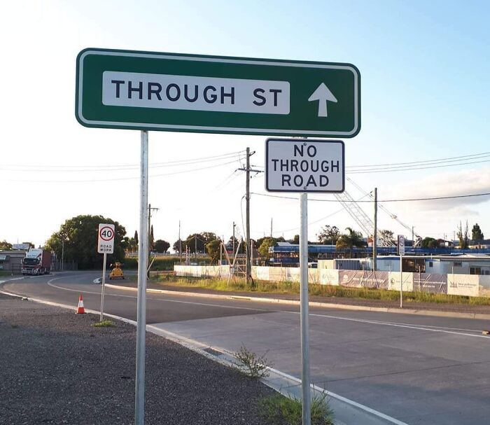 &#8220;Ignore GPS&#8221;: 69 Road Signs So Confusing People Didn&#8217;t Know What They Were Supposed To Do