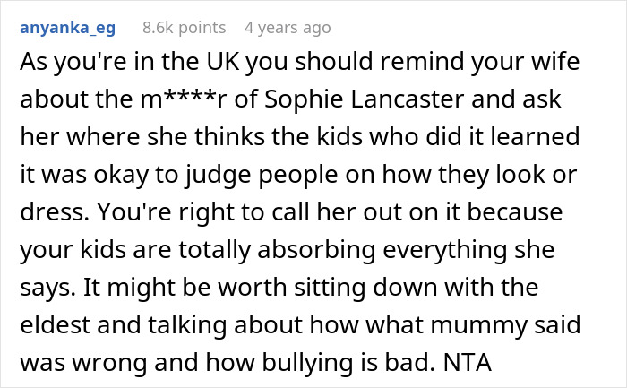 Husband Calls Wife A Bully Knowing It Will Trigger Her: &#8220;Bullies Made Her Life Hell&#8221;