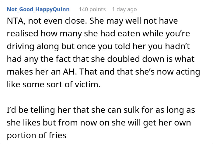 Man Films His Wife Secretly To Prove She Eats All His Fries, Family Drama Ensues