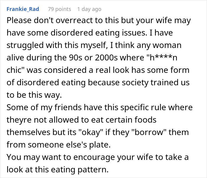 Man Films His Wife Secretly To Prove She Eats All His Fries, Family Drama Ensues
