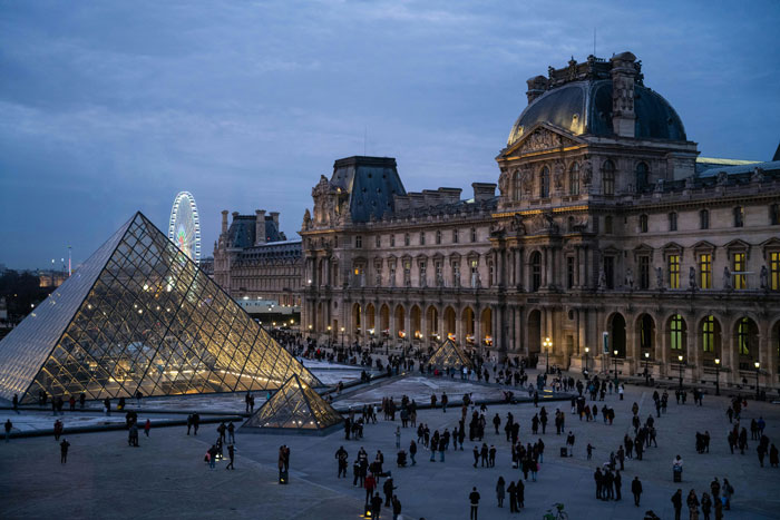 Chainsaw-Wielding Thieves Drop Priceless Crown Outside The Louvre In Bizarre Scooter Getaway
