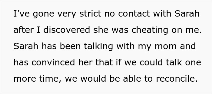 Guy Runs Out The Window After His Moms Attempt To Reconcile Him And His Ex Fiancé