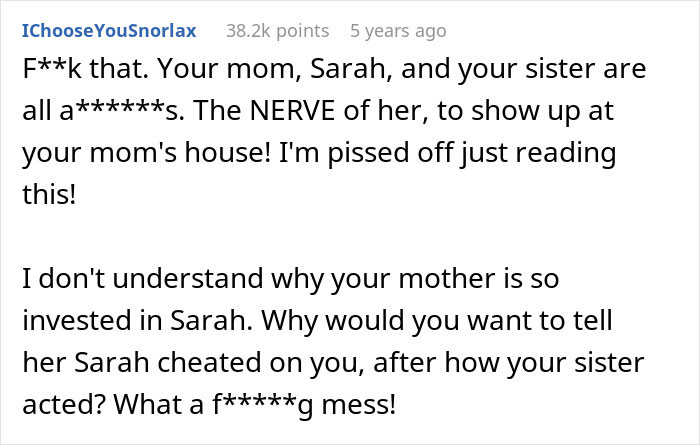 Guy Runs Out The Window After His Moms Attempt To Reconcile Him And His Ex Fiancé
