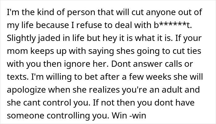 Guy Runs Out The Window After His Moms Attempt To Reconcile Him And His Ex Fiancé