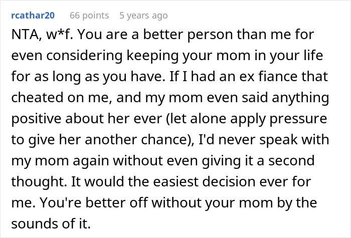 Guy Runs Out The Window After His Moms Attempt To Reconcile Him And His Ex Fiancé