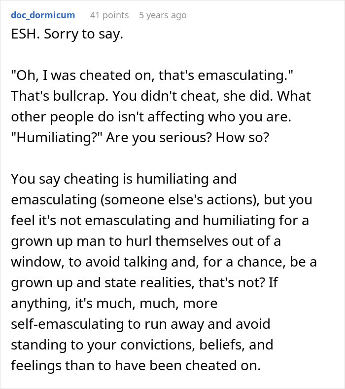 Guy Runs Out The Window After His Moms Attempt To Reconcile Him And His Ex Fiancé