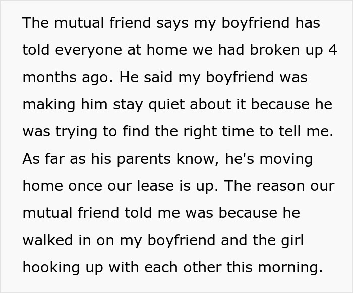 Man Announces To Everyone Except His GF Of 7 Years That They Broke Up