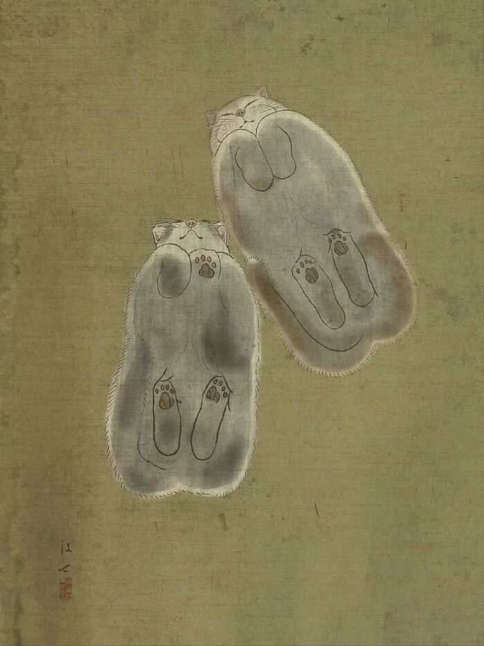 This Japanese Artist Uses Traditional Painting Styles In Modern Ways, Here Are 52 Of Their Best Works