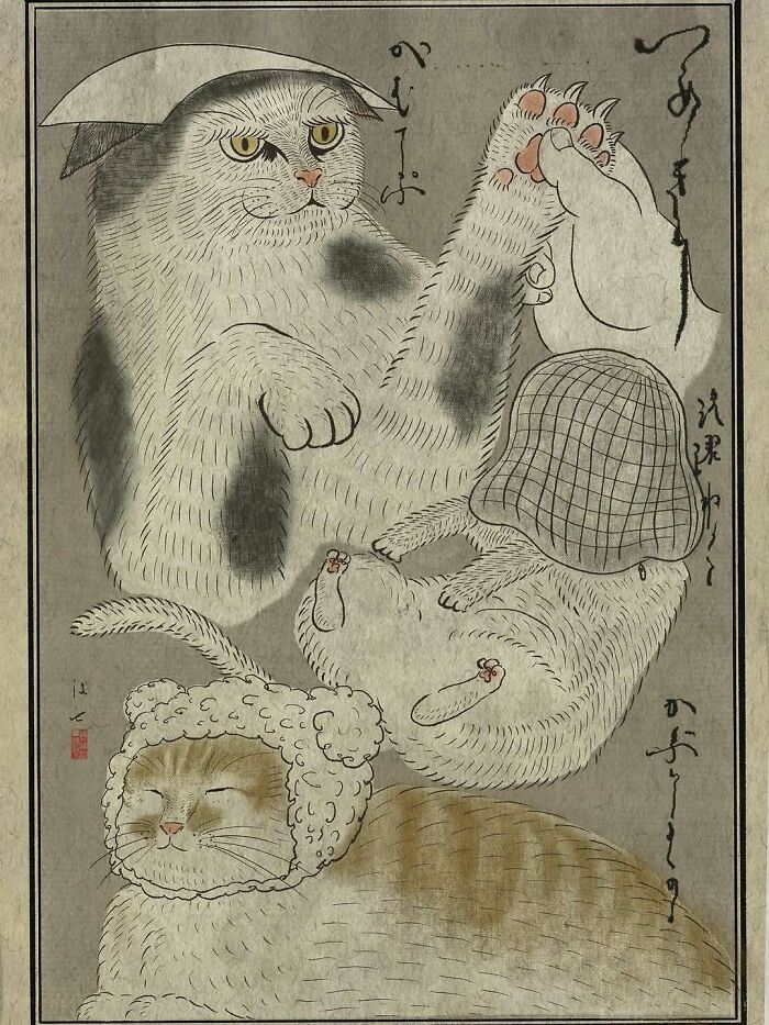 This Japanese Artist Uses Traditional Painting Styles In Modern Ways, Here Are 52 Of Their Best Works