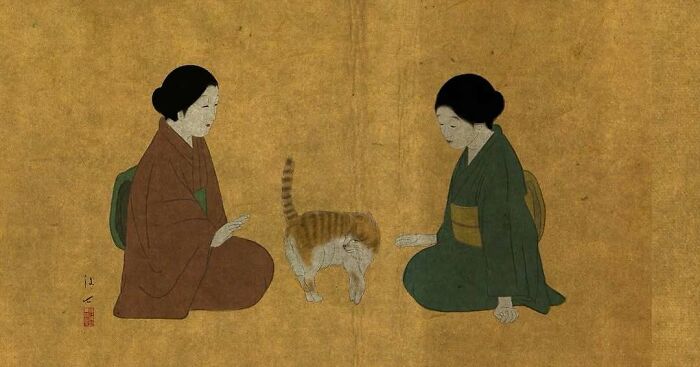 This Japanese Artist Uses Traditional Painting Styles In Modern Ways, Here Are 52 Of Their Best Works