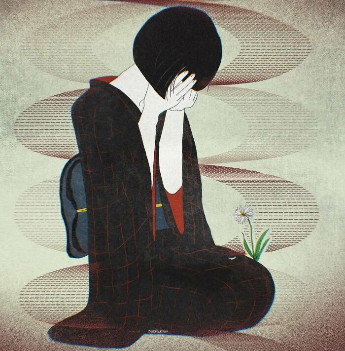 This Japanese Artist Uses Traditional Painting Styles In Modern Ways, Here Are 52 Of Their Best Works