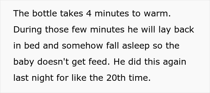 Burnt-Out Wife Asks Husband To Feed The Baby Once A Night, Furious He Can’t Even Manage That Burnt-Out Wife Asks Husband To Feed The Baby Once A Night, Furious He Can’t Even Manage That