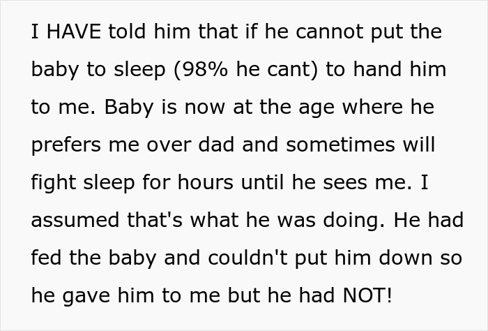 Burnt-Out Wife Asks Husband To Feed The Baby Once A Night, Furious He Can’t Even Manage That Burnt-Out Wife Asks Husband To Feed The Baby Once A Night, Furious He Can’t Even Manage That