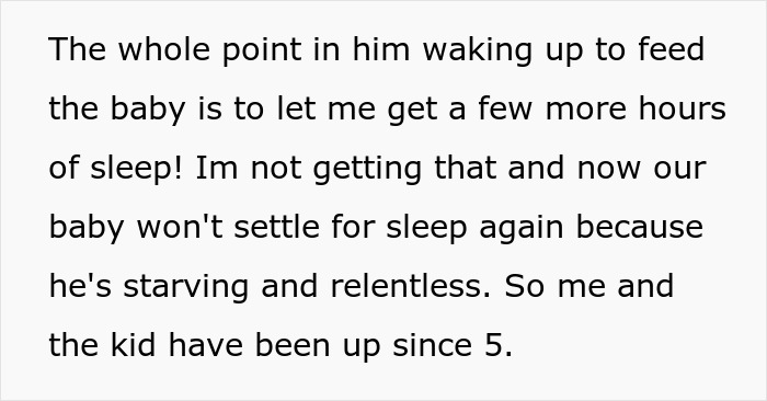 Burnt-Out Wife Asks Husband To Feed The Baby Once A Night, Furious He Can’t Even Manage That Burnt-Out Wife Asks Husband To Feed The Baby Once A Night, Furious He Can’t Even Manage That