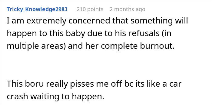 Burnt-Out Wife Asks Husband To Feed The Baby Once A Night, Furious He Can’t Even Manage That Burnt-Out Wife Asks Husband To Feed The Baby Once A Night, Furious He Can’t Even Manage That