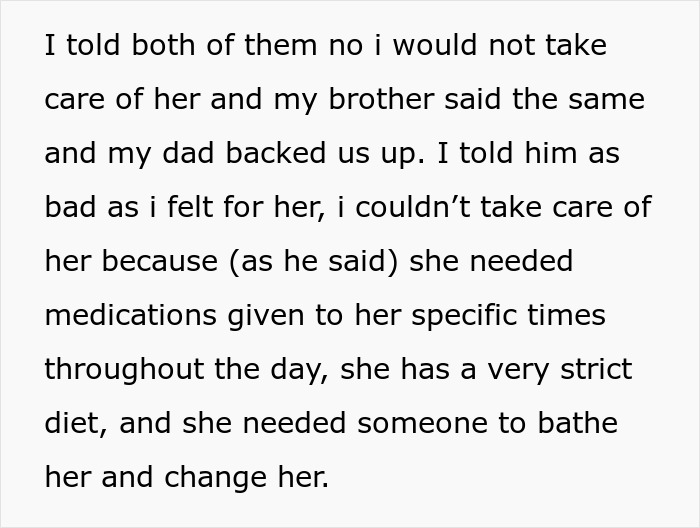 BIL Tries To Dump Grandma On Wife’s Siblings, Sis Called Selfish As She Refuses To Take Care Of Her