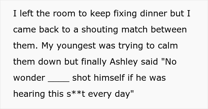 Sis Uses Late Hubs To Mock Widow, She Beats Her To A Concussion, Parent Thinks She Deserves It