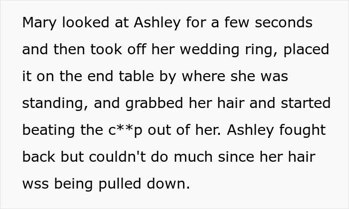 Sis Uses Late Hubs To Mock Widow, She Beats Her To A Concussion, Parent Thinks She Deserves It
