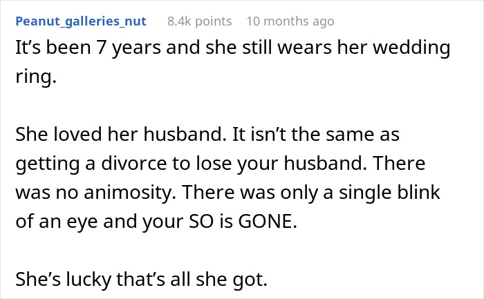 Sis Uses Late Hubs To Mock Widow, She Beats Her To A Concussion, Parent Thinks She Deserves It