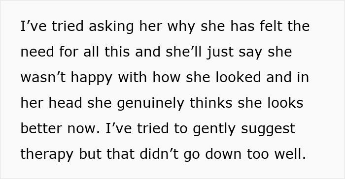 Wife&#8217;s Multiple Surgeries Turn Her Into A Stranger, Disappointed Hubs No Longer Finds Her Attractive