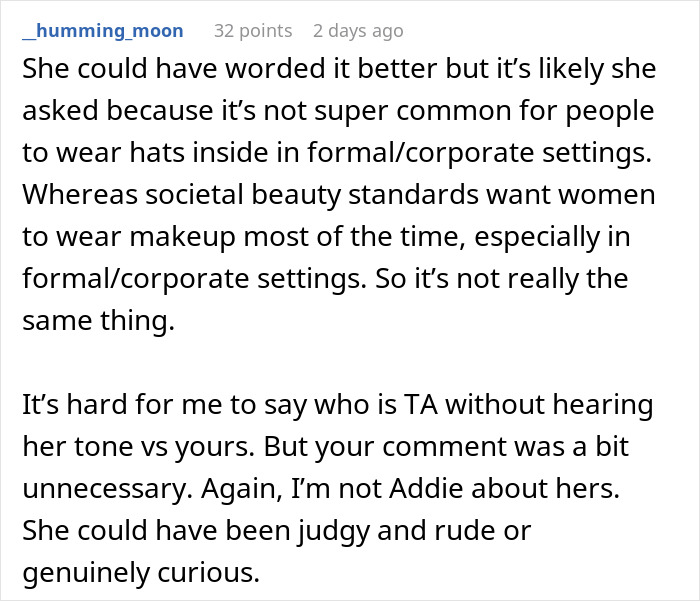 Work Drama Ensues When A Man Asks His Coworker Why She Wears Makeup All The Time