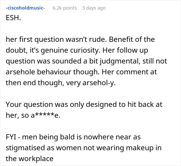 Work Drama Ensues When A Man Asks His Coworker Why She Wears Makeup All The Time