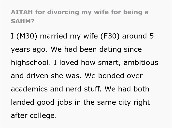 New Mom Demands To Be A Stay-At-Home Mom, Regrets It After Her Husband Divorces Her
