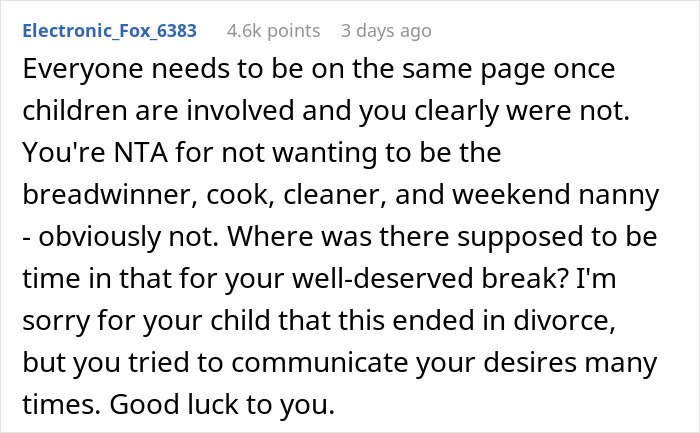 New Mom Demands To Be A Stay-At-Home Mom, Regrets It After Her Husband Divorces Her