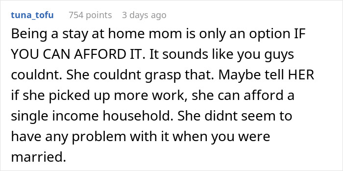New Mom Demands To Be A Stay-At-Home Mom, Regrets It After Her Husband Divorces Her