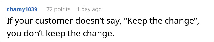 Young Waiter Doesn’t Bring A Customer Their Change, Gets Confused When They Ask For It