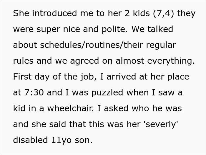 Mom Hopes The Sitter Won&#8217;t Notice The Third Disabled Child She &#8216;Forgot&#8217; To Mention, Sitter Leaves