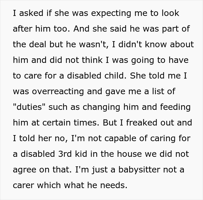 Mom Hopes The Sitter Won&#8217;t Notice The Third Disabled Child She &#8216;Forgot&#8217; To Mention, Sitter Leaves