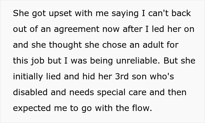 Mom Hopes The Sitter Won&#8217;t Notice The Third Disabled Child She &#8216;Forgot&#8217; To Mention, Sitter Leaves