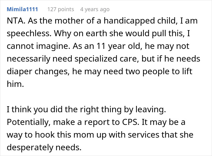Mom Hopes The Sitter Won&#8217;t Notice The Third Disabled Child She &#8216;Forgot&#8217; To Mention, Sitter Leaves