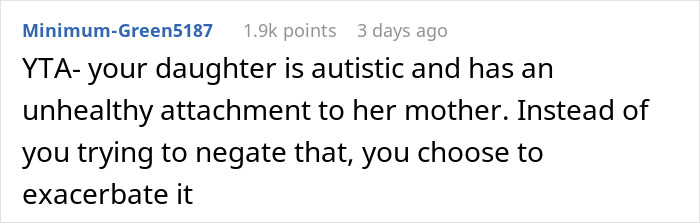 Mom’s Lie About Vacation Shatters Autistic Daughter’s Trust, Dad Won’t Push Her To Go Back Home