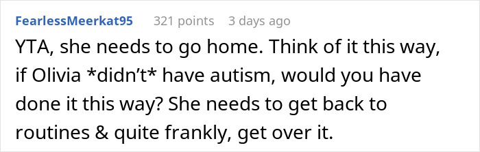 Mom’s Lie About Vacation Shatters Autistic Daughter’s Trust, Dad Won’t Push Her To Go Back Home