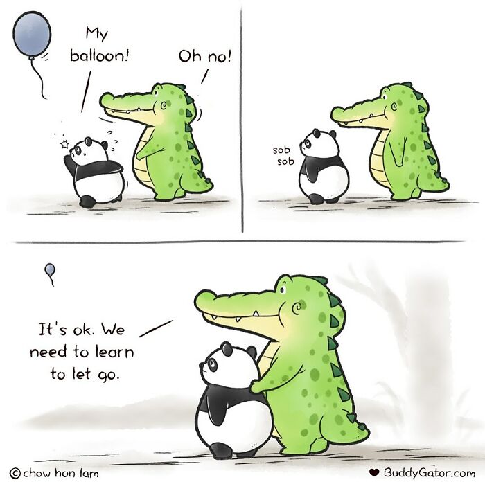 50 Wholesome Comics About An Alligator And His Friends By This Artist (New Pics)