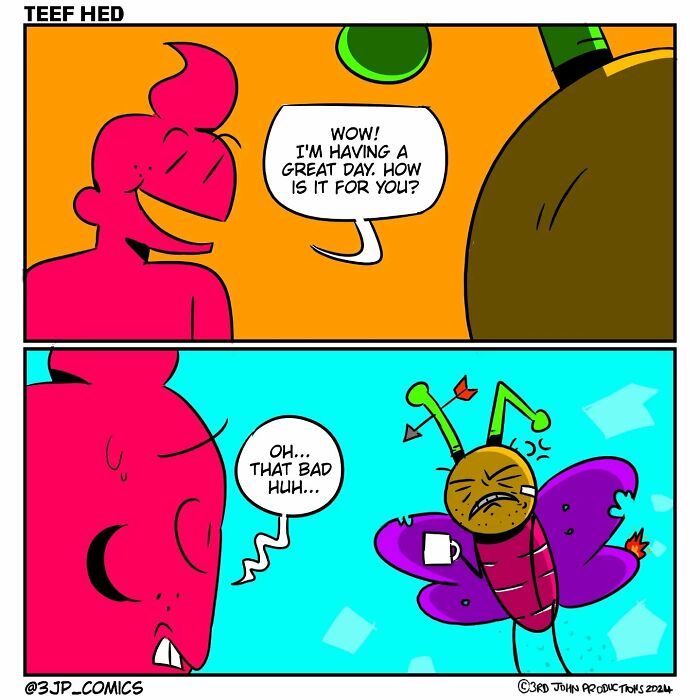 These Bright And Funny Comics Capture The Chaos Of Everyday Moments (30 Pics)