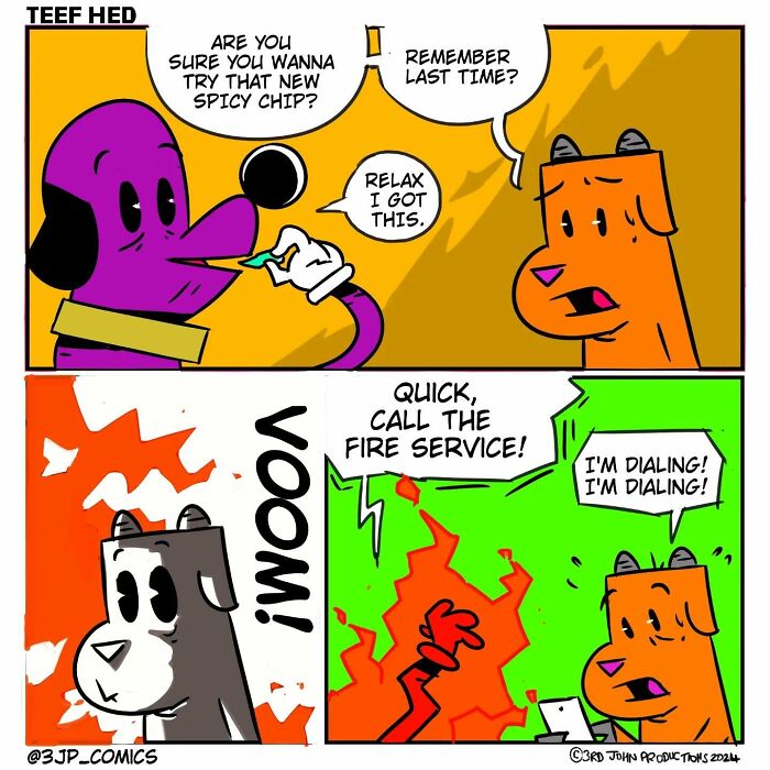 These Bright And Funny Comics Capture The Chaos Of Everyday Moments (30 Pics)