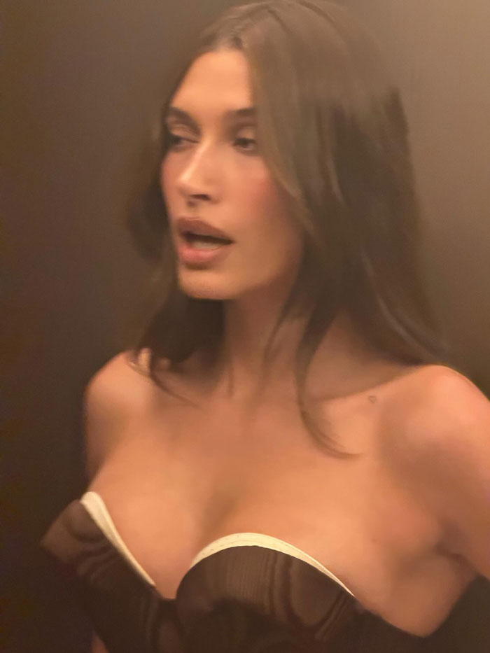 Hailey Bieber Avoids Run-In With Selena Gomez, Shares &#8220;Iconic&#8221; Picture From Academy Museum Gala