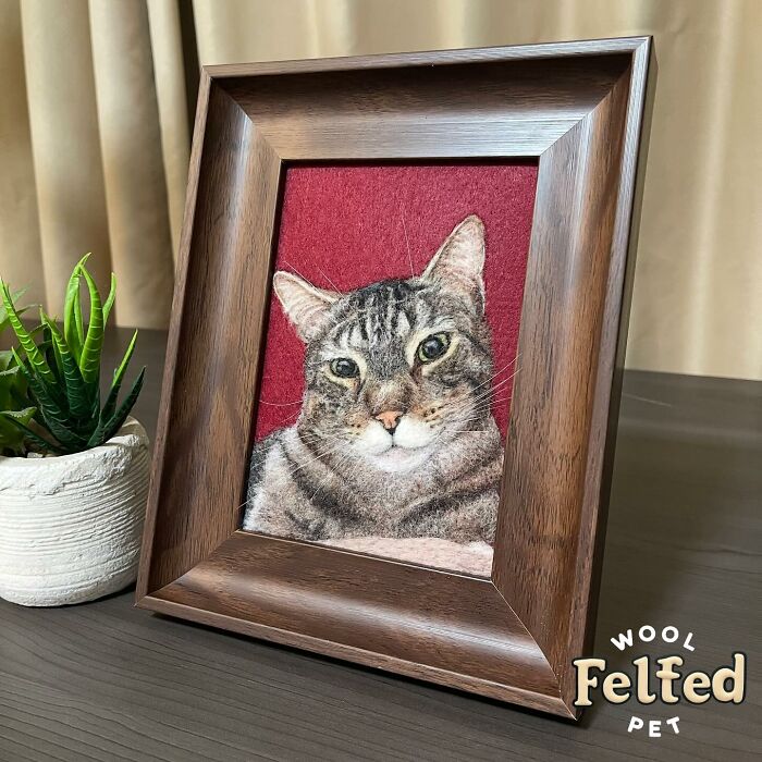 40 Wool Felt Pets So Realistic You Might Want To Do A Double Take
