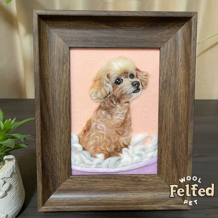 40 Wool Felt Pets So Realistic You Might Want To Do A Double Take